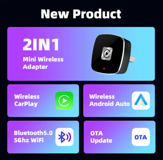 Mini Car Wireless Converter