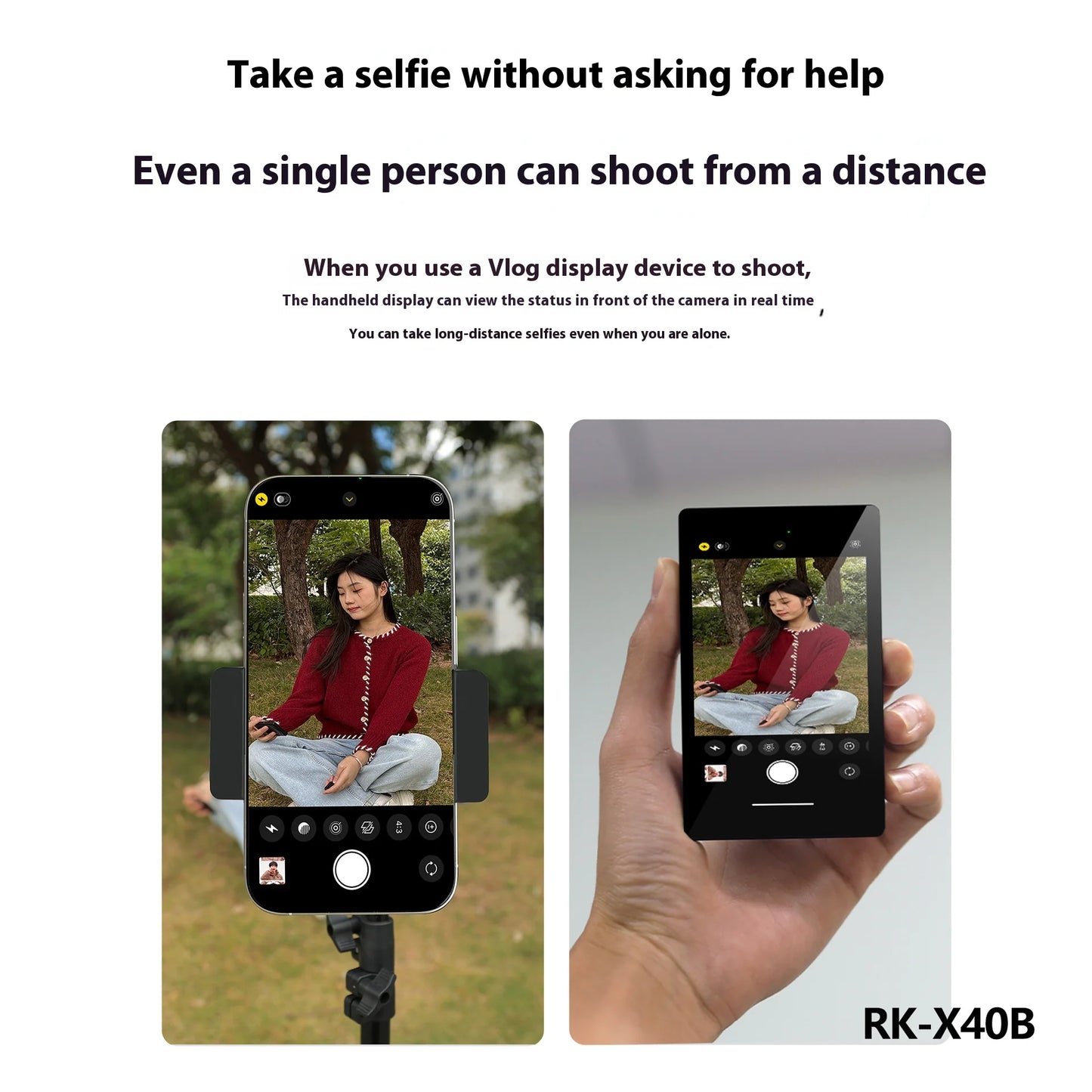 Wireless Selfie Device