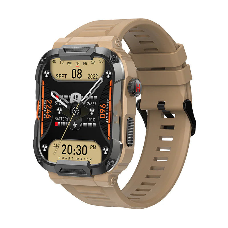 MK66 Smart Watch with Bluetooth Call & Large Battery
