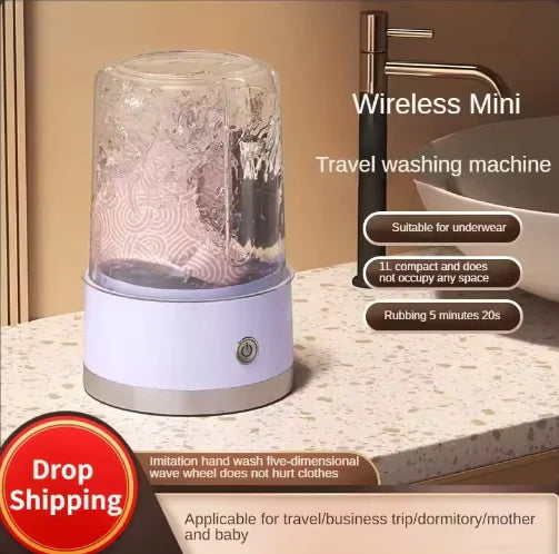 Portable Wireless Rechargeable Laundry Cup