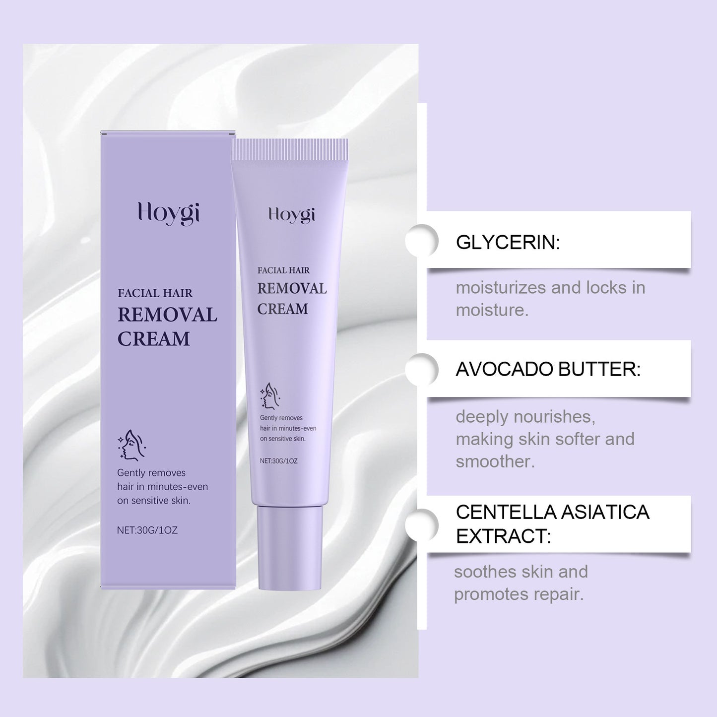 Hoygi™️ - Facial Hair Removal Cream