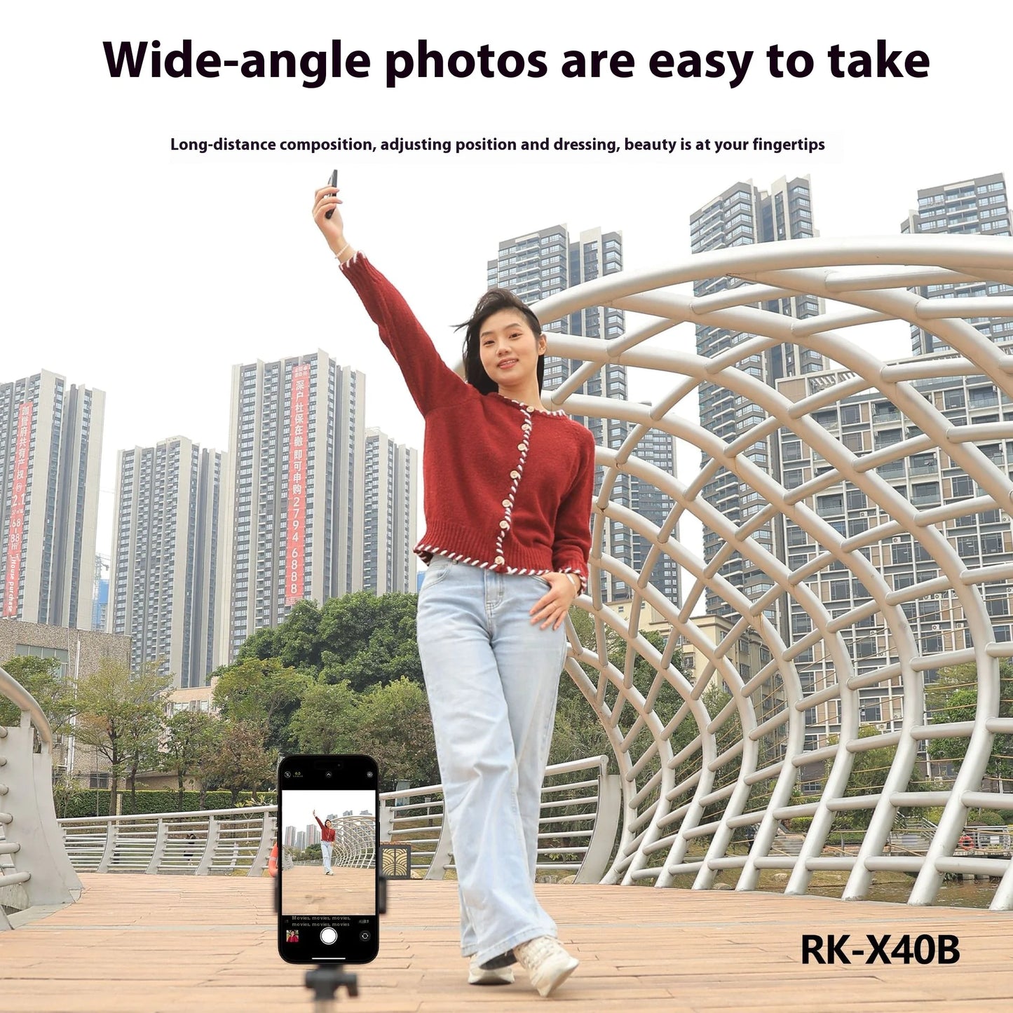 Wireless Selfie Device