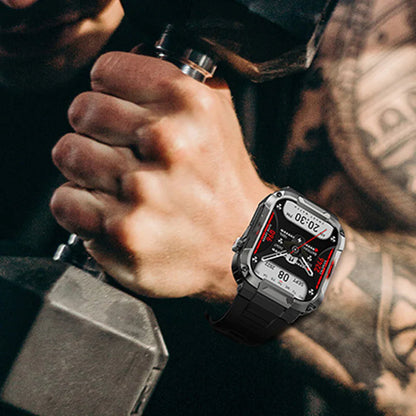 MK66 Smart Watch with Bluetooth Call & Large Battery