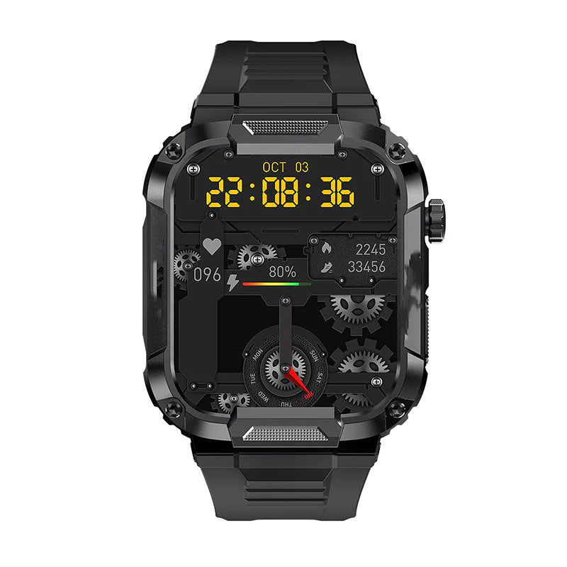MK66 Smart Watch with Bluetooth Call & Large Battery